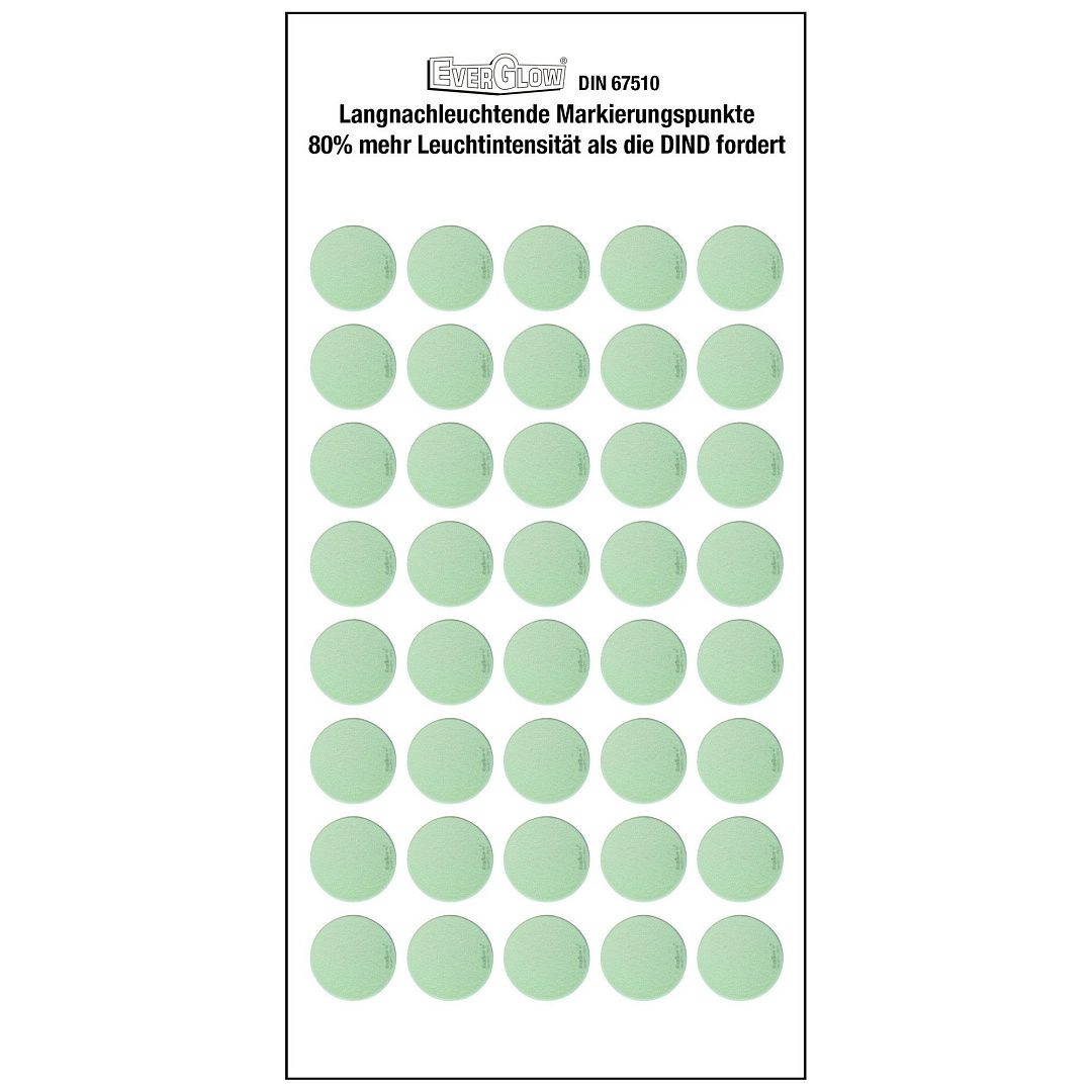 Кружки EverGlow фотолюменисцентные самоклеющиеся