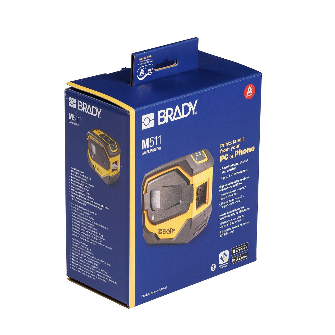 Портативный принтер этикеток BRADY M511