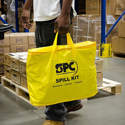 Комплекты устранения проливов Brady SPC Spill Kit в ПВХ-сумке