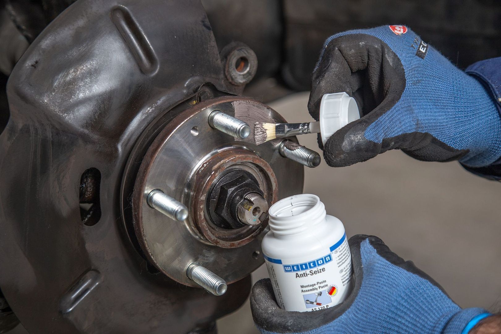 Монтажная паста WEICON Anti-Seize, высокотемпературная до +1200°С