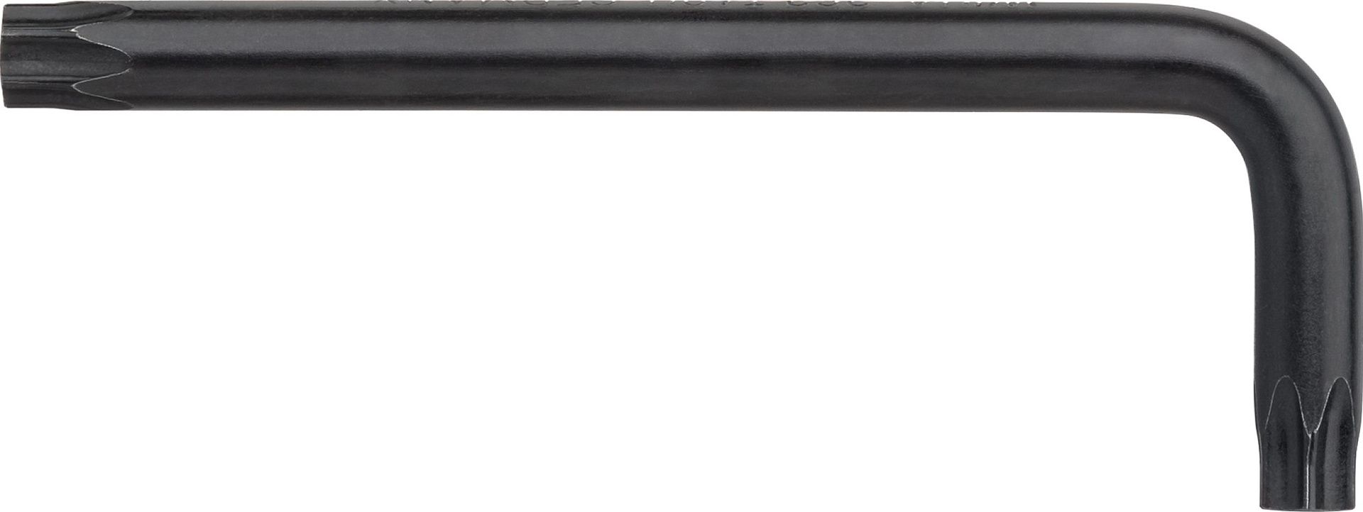 Штифтовый ключ Wiha TORX Tamper Resistant с коротким жалом и чёрным оксидированным покрытием