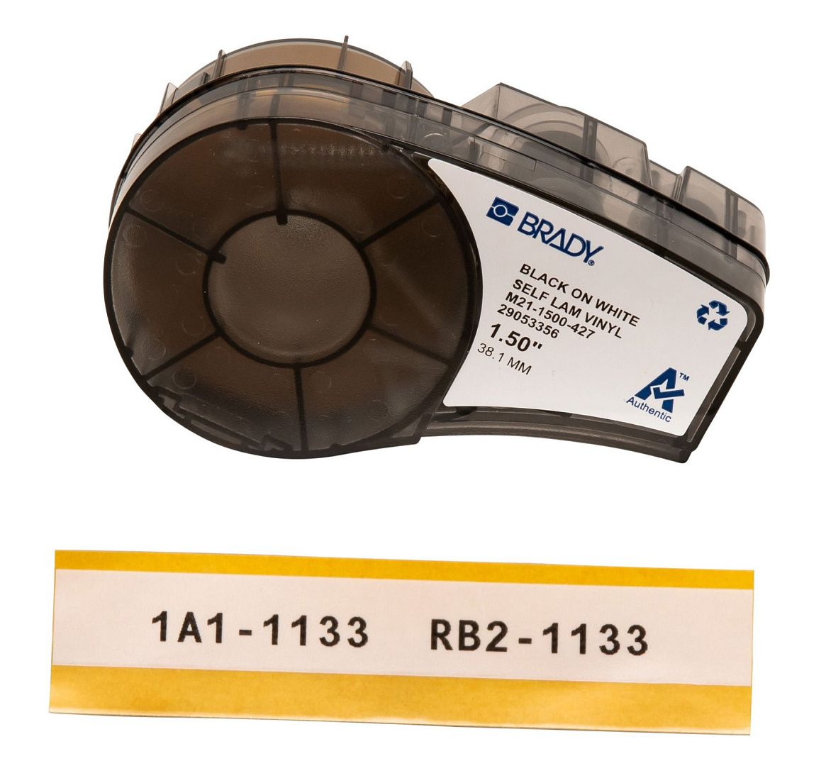 Картридж Brady для принтеров M210, M211 и BMP21 материал B-427 винил, самоламинирующийся кабельный маркер