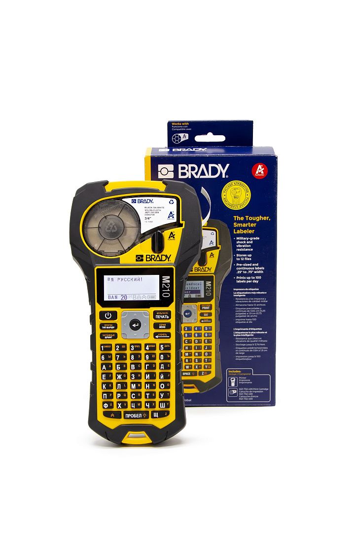 Портативный принтер этикеток BRADY M210