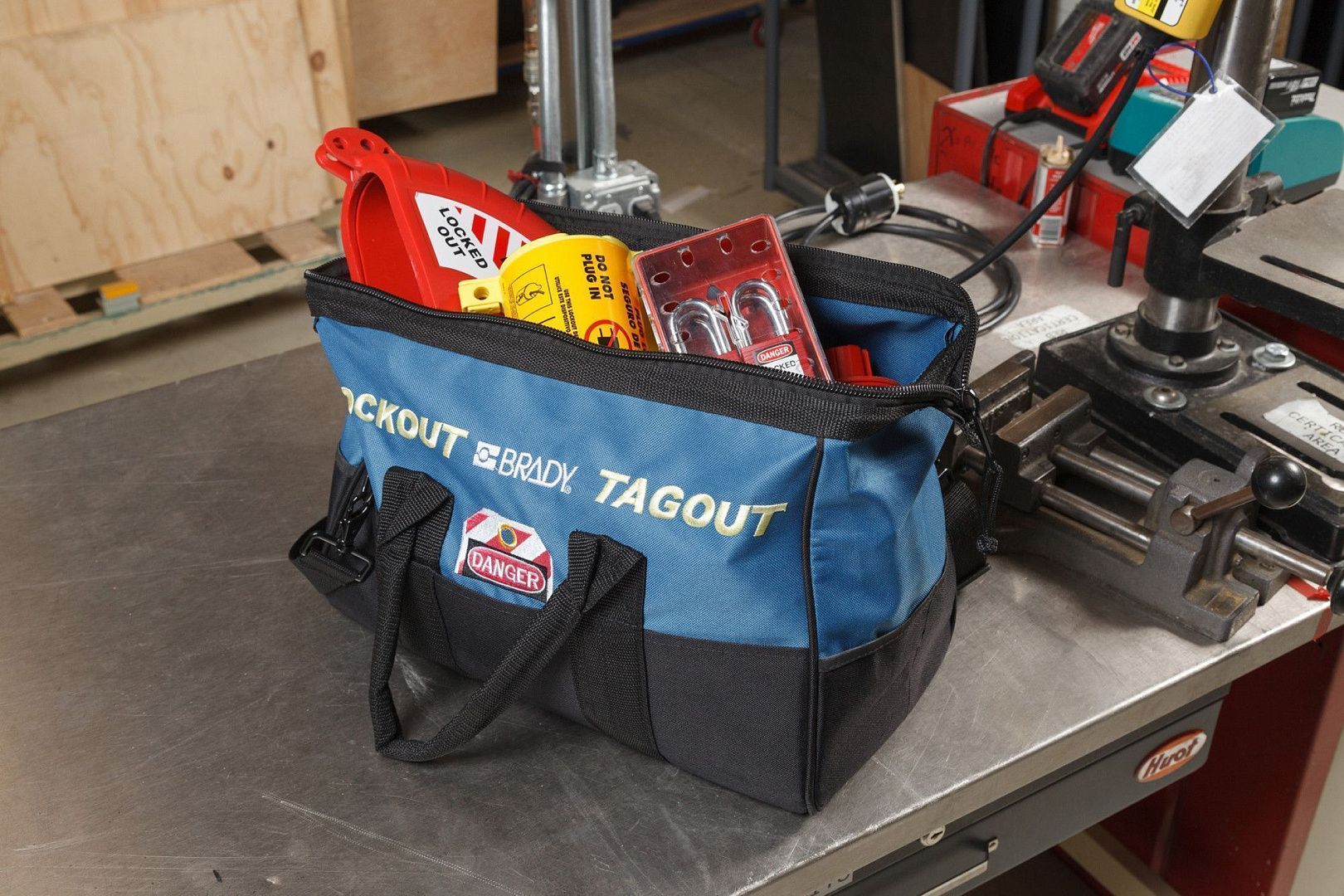 Сумка Brady для блокираторов с плечевым ремнем