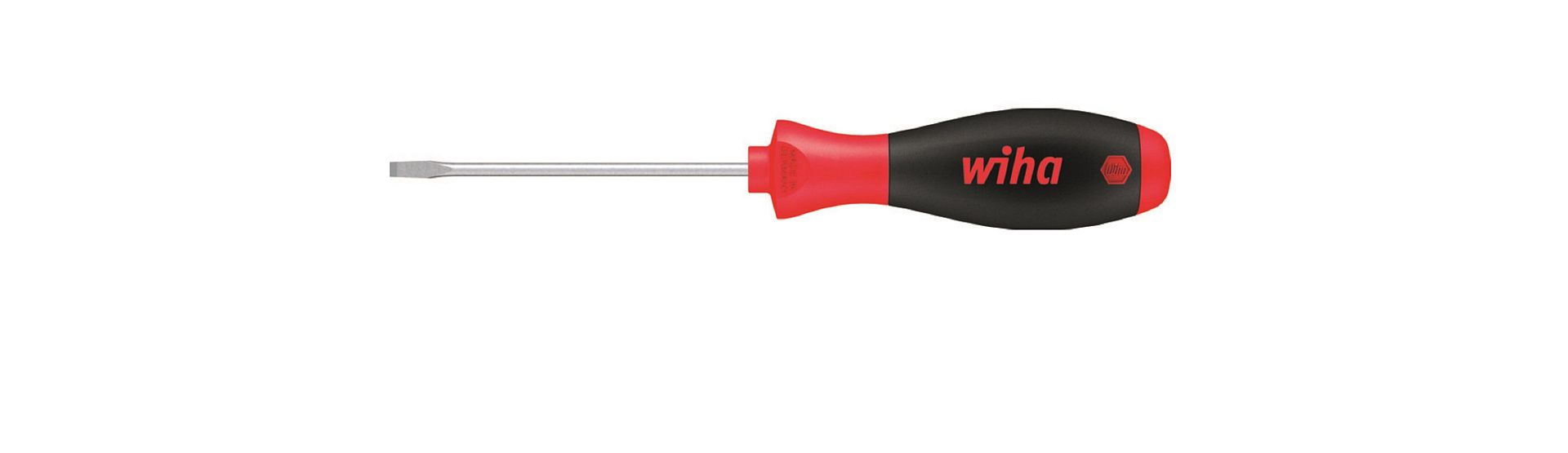 Отвертка Wiha SoftFinish Шлиц с круглым жалом