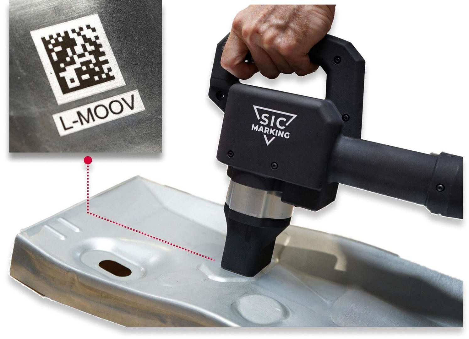 Портативный лазерный маркиратор SIC Marking L-MOOV