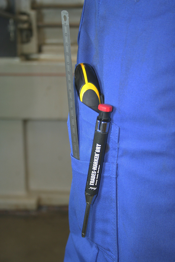 Карандаш автоматический Markal Trades-Marker Dry для труднодоступных поверхностей