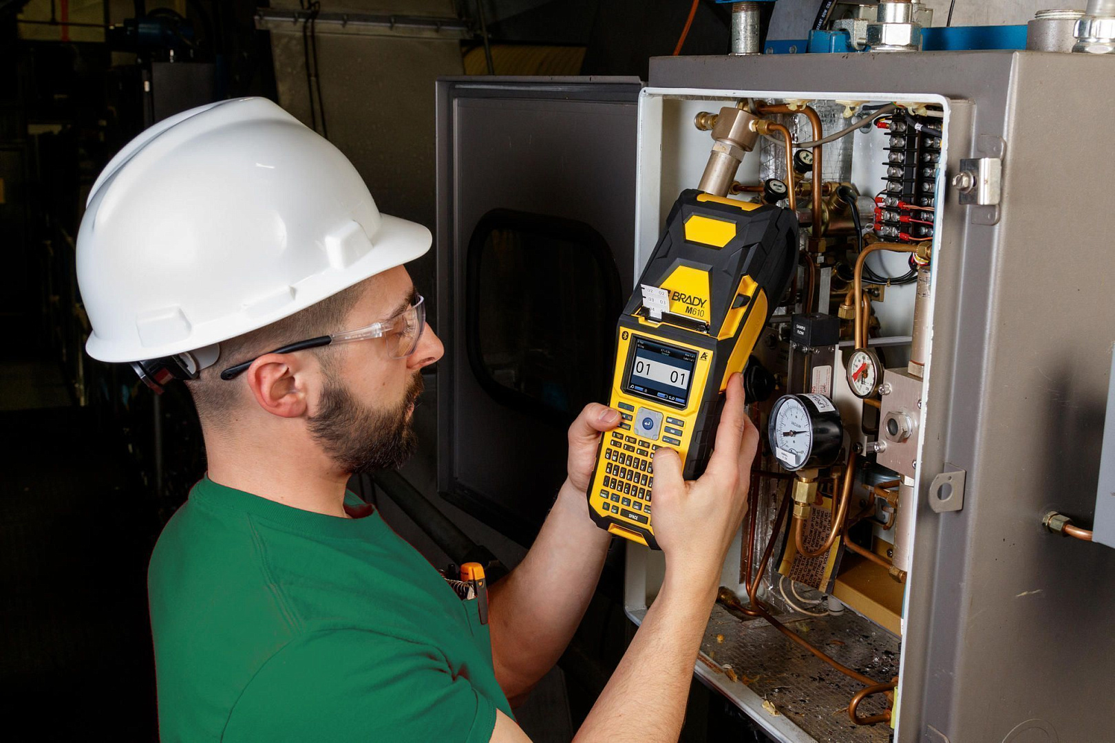 Портативный принтер этикеток BRADY M610