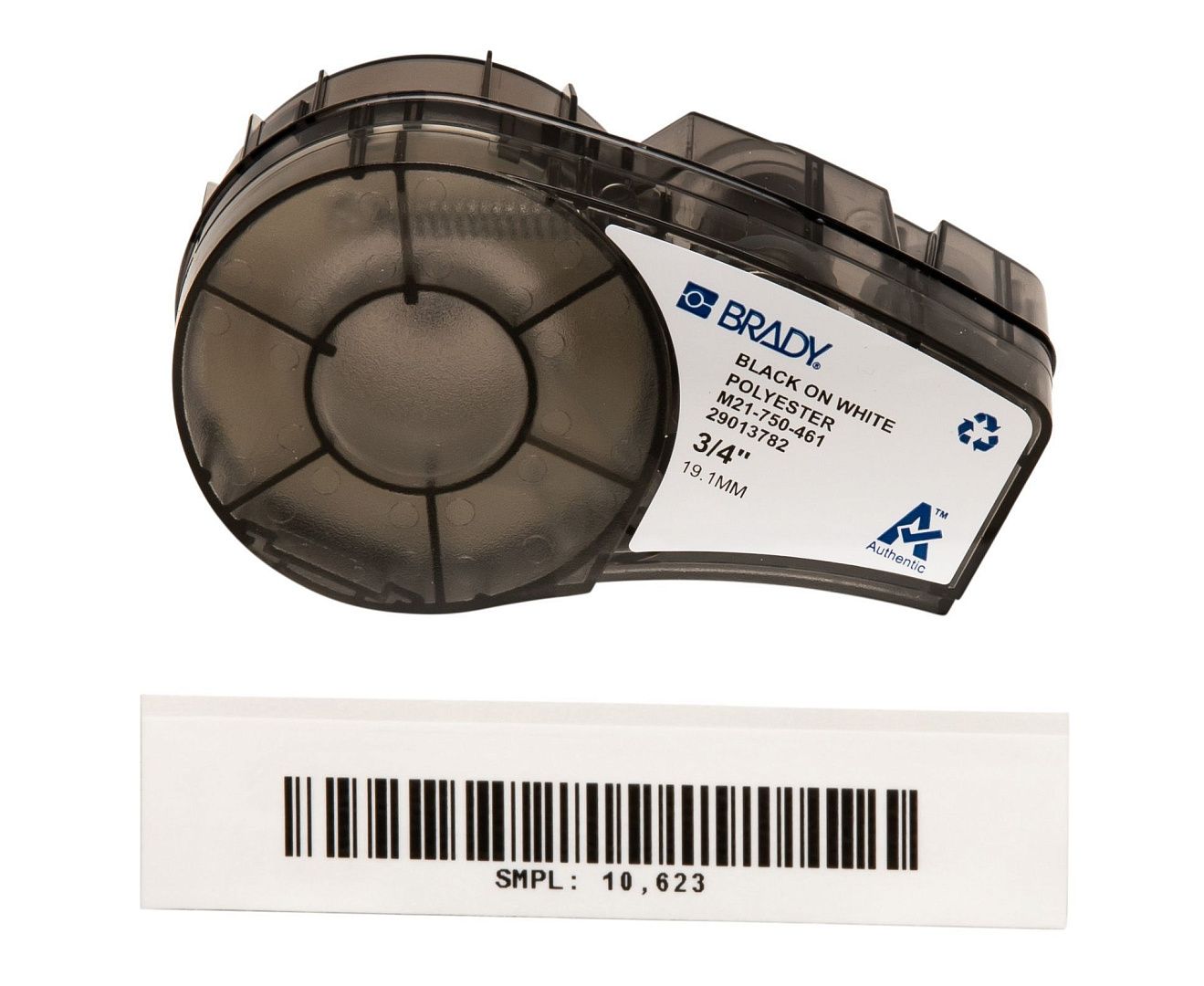 Картридж Brady для принтеров M210, M211 и BMP21 материал B-461 полиэстер, лента