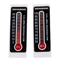 Этикетка-индикатор температур, 11-уровневая индикация, обратимая 