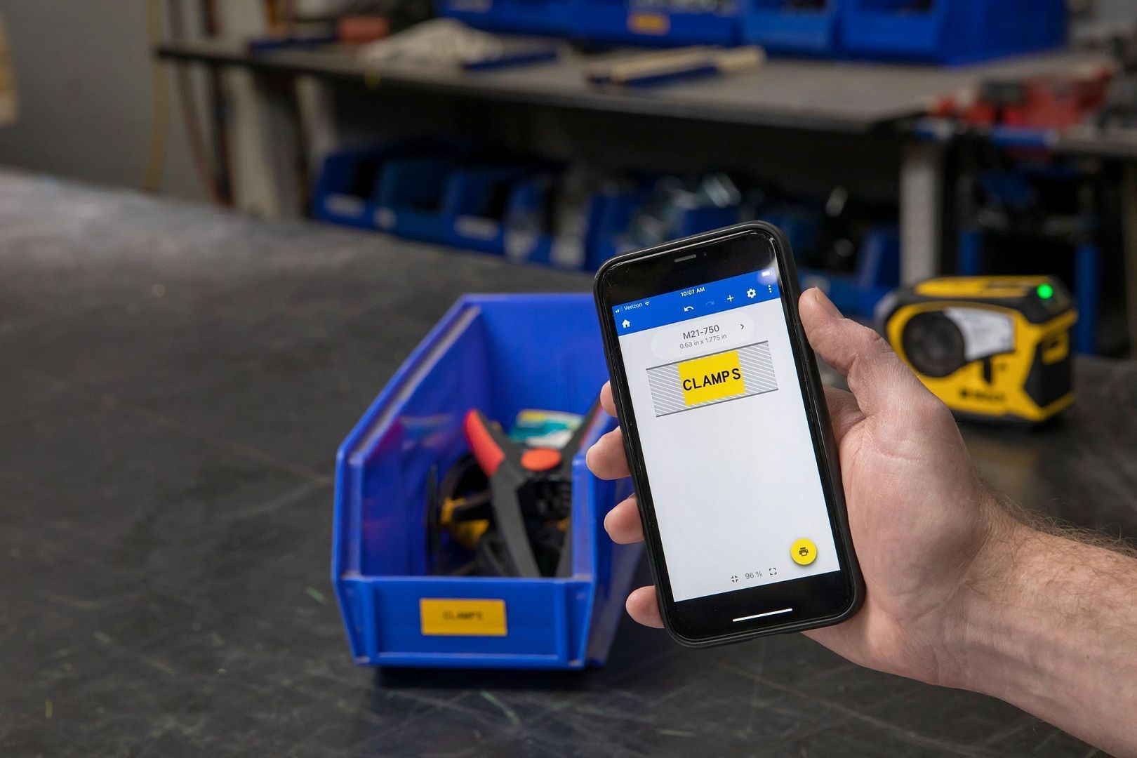 Портативный принтер этикеток BRADY M211