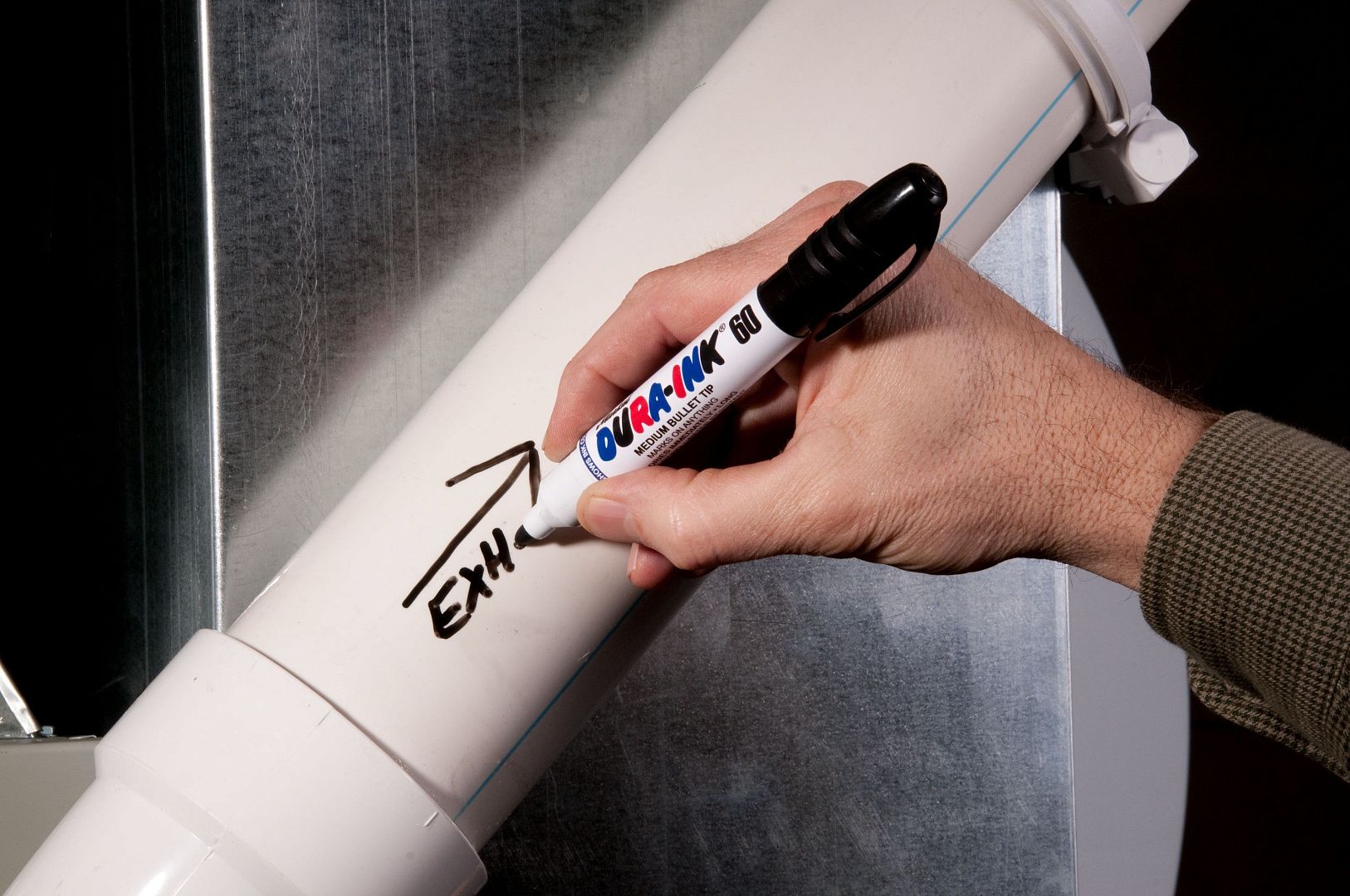 Маркер Markal Dura-Ink 60 со средним круглым наконечником