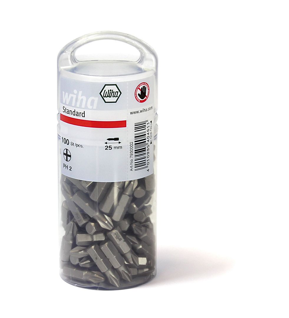 Набор бит Standard 25 мм TORX, 100 шт.