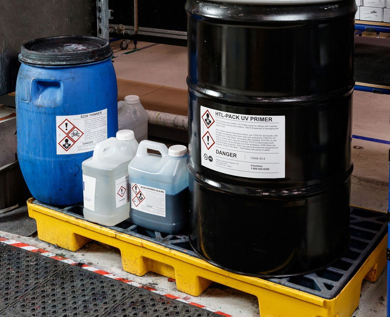 Поддоны Brady Spill Pallet для удержания проливов из бочек