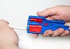 Инструмент для разделки коаксиального кабеля и установки F-коннектора WEICON № 1F Plus