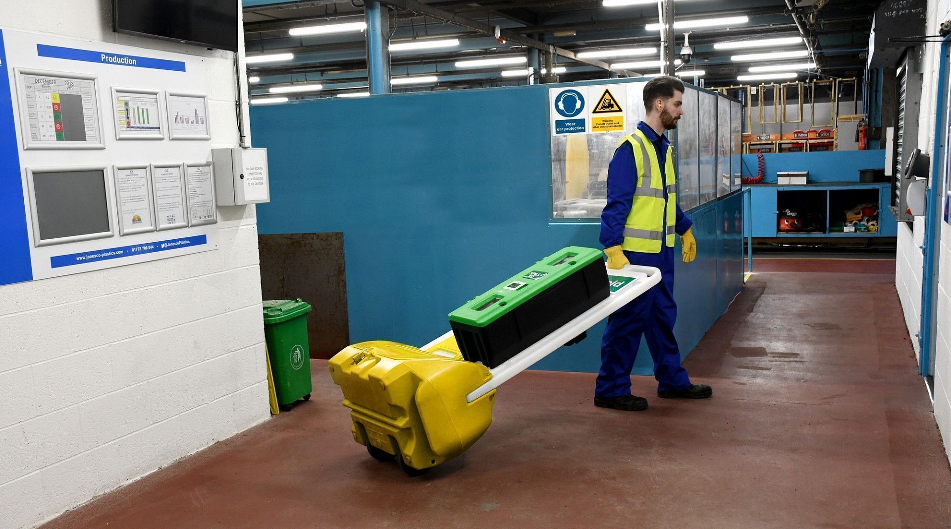 Мобильная станция Brady SitePoint для устранения проливов 