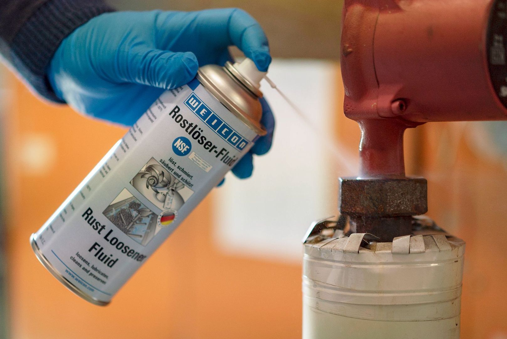 Удалитель ржавчины Флюид WEICON для пищевой промышленности