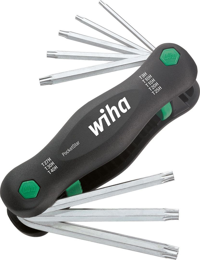 Мультитул Wiha PocketStar (TORX Tamper Resistant) 8 пр.
