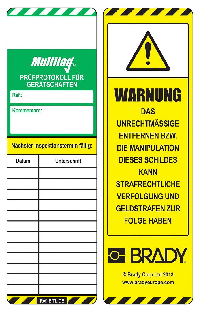 Комплект Brady Multitag