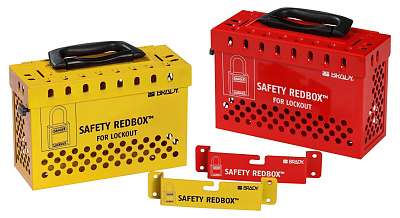 Бокс групповой Brady Safety Redbox