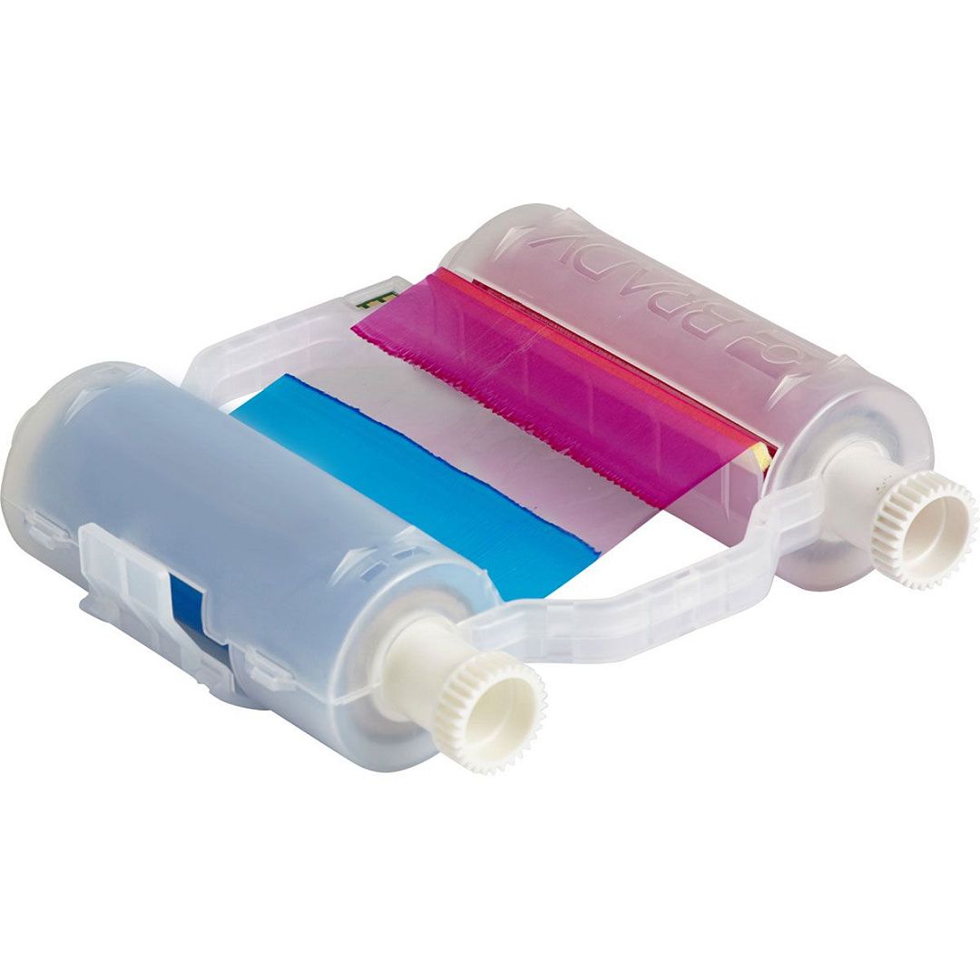 B30-R10000-CMYK-8 риббон, Resin, многоцветный, CMYK. Длина плашки 200 мм. Размер 110 мм*60.90 м. (BBP35/37)