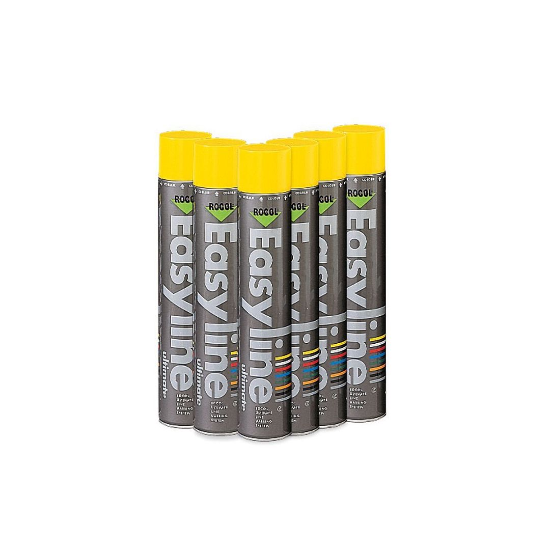 EASYLINE EDGE Aerosol Paint Rocol. Желтая краска системы EASYLINE (RAL 1023), аэрозоль 750 мл.
