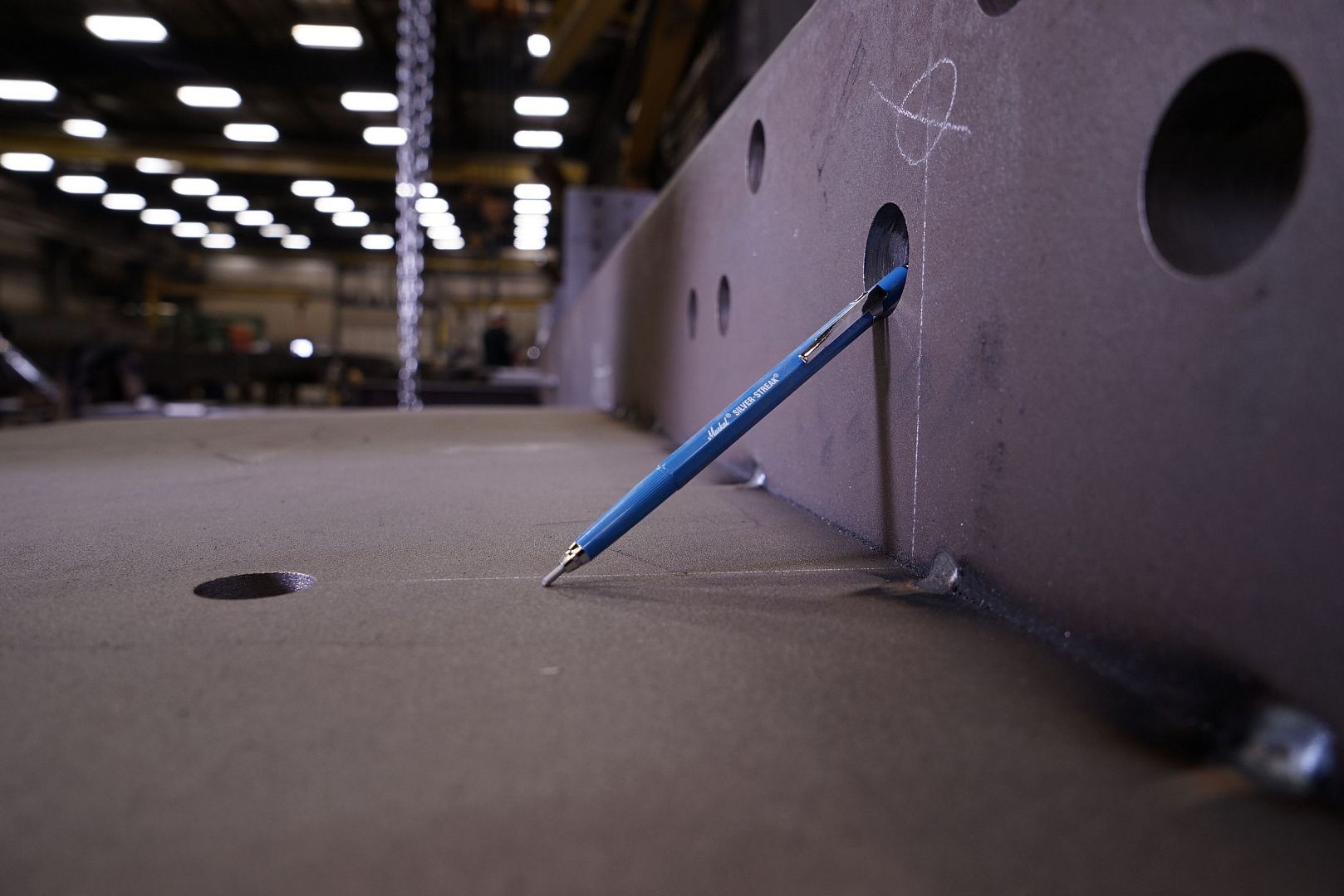 Карандаш сварщика Markal Silver-Streak со сменными стержнями