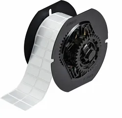 B30-135-7563 этикетки, материал В-7563, металлизированный полиэстер, размер 38.10х19.05мм, 3 154 шт. в упак. (Принтеры серий 30-37)