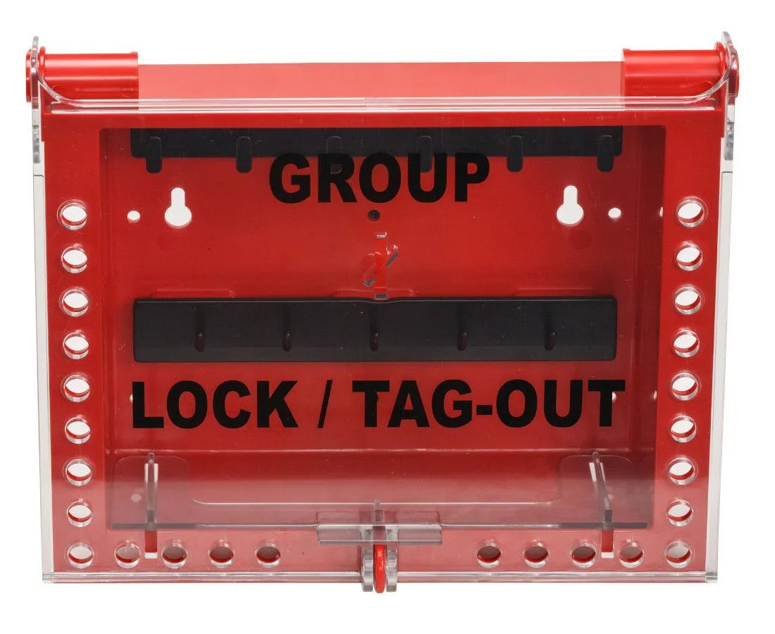 Бокс групповой Brady настенный для групповой блокировки