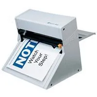 BLS2000 таблички - Полужёсткая прозрачная панель с адгезивом  100 мм x 152 мм - 10 шт/уп