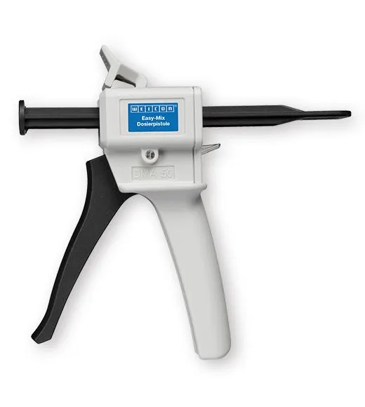 Ручной пистолет WEICON Easy-Mix D50 с толкателем для PE-PP